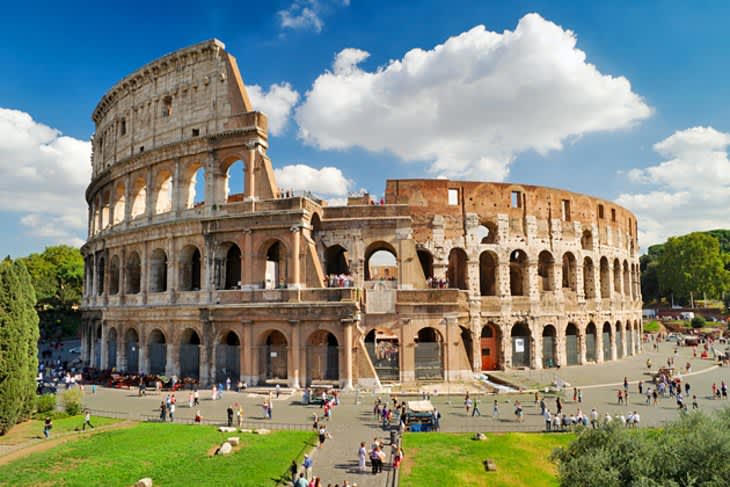 When doing business in Italy you may see the Roman colosseum